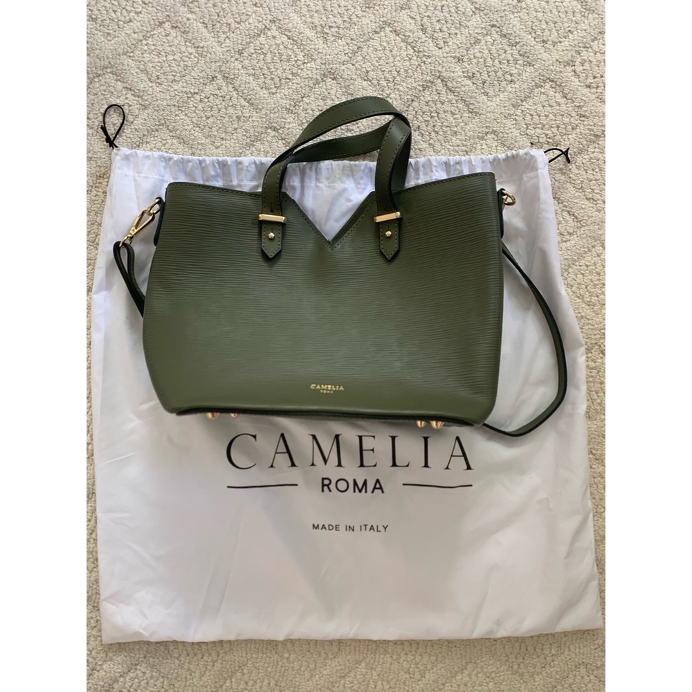 Camellia Roma Leather Handbag - Picture 4 of 4